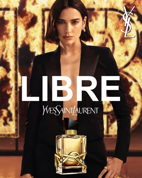 pubblicità yves saint laurent libre|Dua Lipa for Yves Saint Laurent Libre Intense Fragrance Campaign.